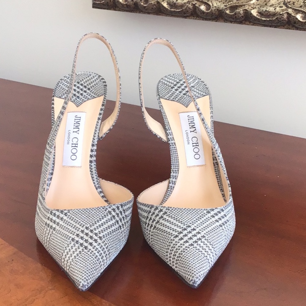 NEW  Jimmy Choo Prince Of Stars Glitter heels